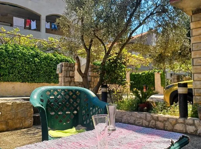 Apartamento Dalmatia Rustica Comfortable One Bedroom+fireplace *